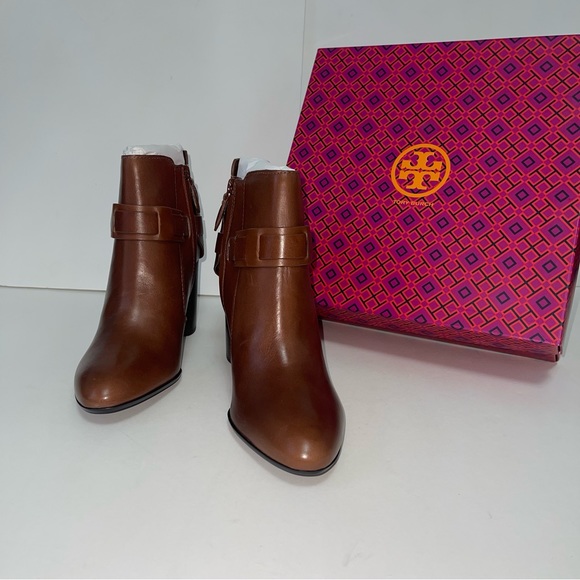 Tory Burch Almond Colton Leather Bootie- New In Box - Size 10- Reemoly - Picture 11 of 15